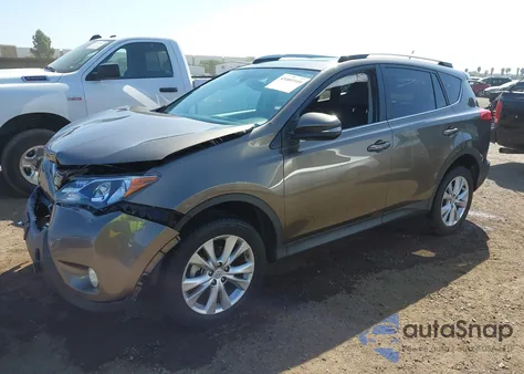 2014 Toyota Rav4 Limited z USA, uszkodzony, nr VIN 2T3YFREV0EW074211